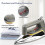 2200W heavy-duty dry iron compatible with durable percompatible withmance 2