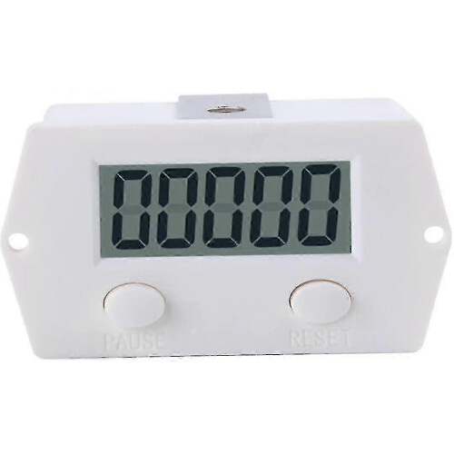 Digital row counter compatible with industrial applications, XJ-5J white clicker 1