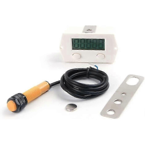Digital row counter compatible with industrial applications, XJ-5J white clicker 2