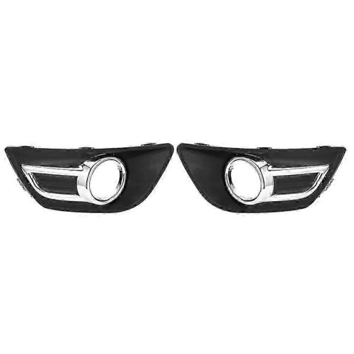 Fog light frame compatible with Citroen C4 2008-2011, chrome bumper cover set