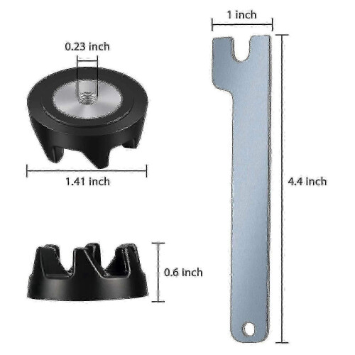 KitchenAid Blender Coupler Set - 6 Pack with Tool 9704230 1