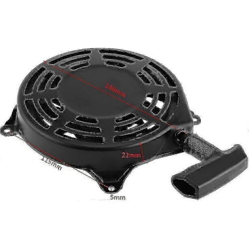 Replacement launcher compatible with Briggs and Stratton, lawnmower starter 497680 2