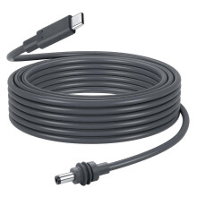 Charging cord compatible with Starlink Mini - USB Type C to DC 5M 100W hollow jack