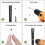 Heavy duty canoe rack compatible with wall mount storage (black) 2