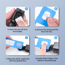 Tempered Glass Screen Protector 9H Protective Film Hardness Anti-Scratch Screen Cover for Osmo Pocket 3