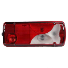 Right side tail light lens compatible with SCANIA truck weatherproof plastic
