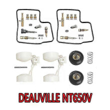 Carburetor Repair Kit compatible with Honda DEAUVILLE 650 with V-Type Cylinder Float