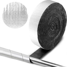 Pipe Insulation compatible with Outdoor Use, 32.8 FT Reflective Foil Wrap to Prevent Freezing and Condensation