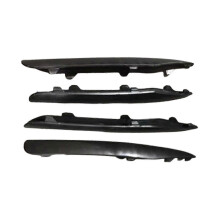 Front grille set compatible with Porsche Panamera 970 2010-2013 black trim kit