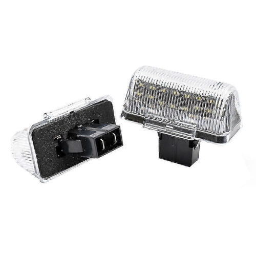 Interior LED License Plate Light compatible with compatible withd Transit Connect, 2Pcs Complete Light Set