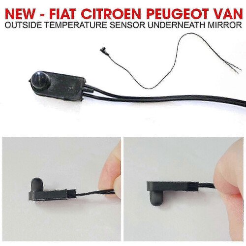 Van Temperature Sensor compatible with Exterior Mirror Mount, Fits Fiat Ducato Models 1