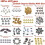 Carbide Inserts for Indoor/Outdoor Factory Use 40 Types 10 5