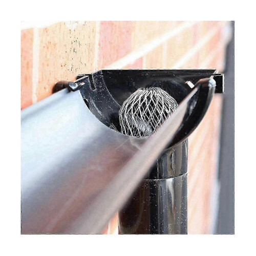 Downspout protector guards compatible with gutters, 8 pack strainer compatible with blockage prevention. 2