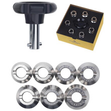 30.5mm-36.5mm Stainless Steel Watch Opener, Watch Back Cover Opener, Watch Repair Tool compatible with Rolex/Tud
