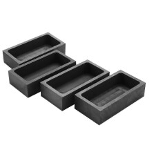 4 Pieces 1 Kg Ingot Mould Casting Ingot Crucible Mould Silver Gold Ingot Mould Melting Casting Refi