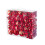 Christmas Balls Blue Silver Electroplated 24PCS 4