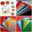 Nonwoven Fabric Sheets 10x15cm Multicolor 40pcs 5