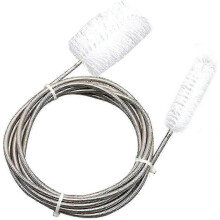 Stainless Steel Pipe Brush compatible with Drain Cleaning, Flexible Spring Tool