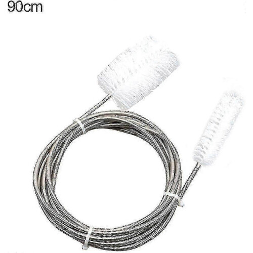 Stainless Steel Pipe Brush compatible with Drain Cleaning, Flexible Spring Tool 1