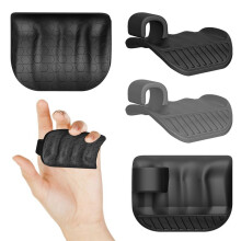 Gym Gloves Grip Strengthener Finger Exerciser Weightlifting Dumbbell Fitness Gripper Gloves Gripper Accessories Black