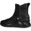 High Top Sneakers Reflective Leather Splicing Black 7
