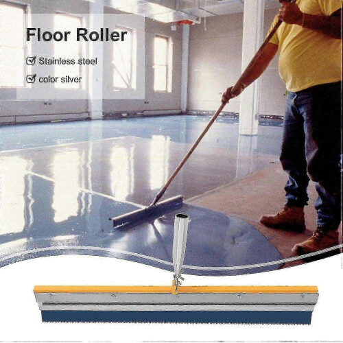 Stainless Steel Notched Squeegee compatible with Epoxy Floor Coating Tools 2