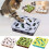 Interactive Soft Felt Cat Puzzle Toy with 2 Balls 3