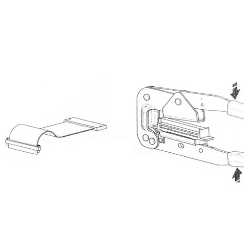 YTH-214 Grau Cable FC Crimpzange für Computerkabel und Einfache Hornstecker 2