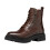 Geox Bottes Cuir Geox Iridea - Marron Fonce 1