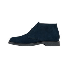 Moccassins Montante Cuir Geox Claudio - Navy sombre