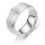 Frosted Couple Ring Adjustable Size 1