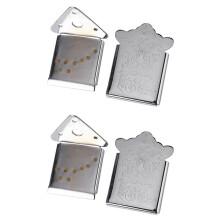 Mandolin tailpiece bridge with screws for 8-string mandolin