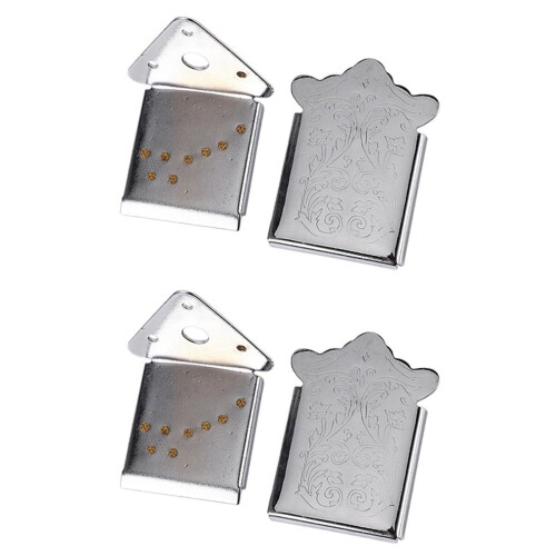 Mandolin tailpiece bridge with screws for 8-string mandolin