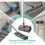2-in-1 Floor Scrubbing Brush, Multifunctional Scraper Rotating 360 Thickened Floor Brush No Dead Angle Cleaning Tool 1