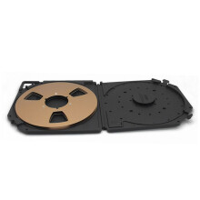 10 Inch Empty Tape Reel with Storage Box,Ant Scratch Full Protection Open Reel Recording Tape Box Case for Sound Tapes B