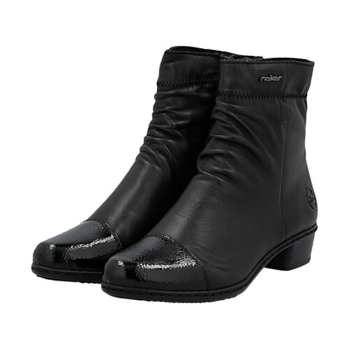 Rieker Bottine Cuir Rieker Lagro - Noir 2
