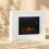 2000W 6824 BTU Faux Flame Fireplace - White 5