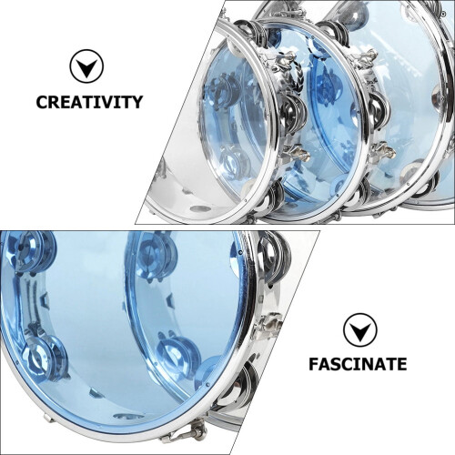Tambourine 8 Inch Self-Tuning Double Row 2