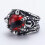 Dark Wizard Ghost Eye Ring Stainless Steel Men Size 7-13 4