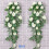 Artificial Rose Garland 36 Inch with Leaves 2 Pack 1
