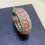 Moissanite Ring for Men in Sterling Silver Pave Setting 1