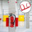 Supvox Fire Extinguisher Stand Carbon Steel Red 2 Pack 3
