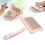 Stainless Steel Pet Deshedding Comb with Release Button 1
