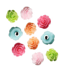 MUSEYA Resin Rose Fridge Magnets 10 Pieces