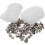 Candle Wicks Replacement Polyester with Aluminum Base 1