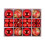 Mercury Glass Ornaments Holiday Decoration Set 2