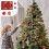 Mercury Glass Ornaments Holiday Decoration Set 5
