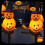 HBASD Εξωτερικά Ηλιακά Φώτα Halloween, Συμβατά με Σημάδια Μονοπατιού Wizard Hat Pumpkin, 6