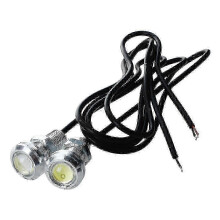 2 Pack 1.5W White LED Eagle Eye Rear Back Up Reverse Tail Light Lamp