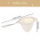 Beige Flannel Coffee Filter Bags with Stainless Handle 3